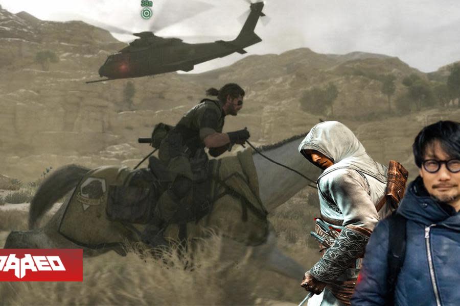 Kojima expresa su lamento al reconocer que Assassins Creed logró cumplir un sueño que tenía para Metal Gear, ya que en el juego de Ubisoft "podías ir a cualquier parte"