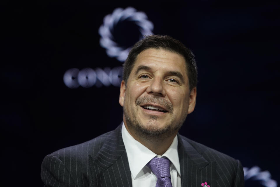 NEW YORK, NEW YORK - SEPTEMBER 24: Marcelo Claure, COO, Softbank Group, speaks onstage during the 2019 Concordia Annual Summit - Day 2 at Grand Hyatt New York on September 24, 2019 in New York City. (Photo by Riccardo Savi/Getty Images for Concordia Summit)