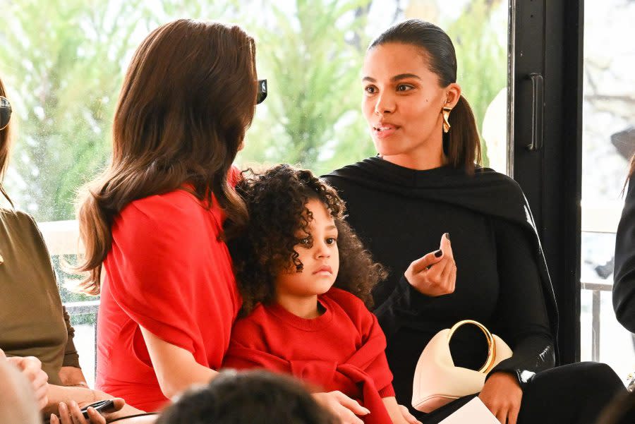 Kylie Jenner Is Emily in Paris Chic at Jacquemus Show and Twins With Daughter Stormi