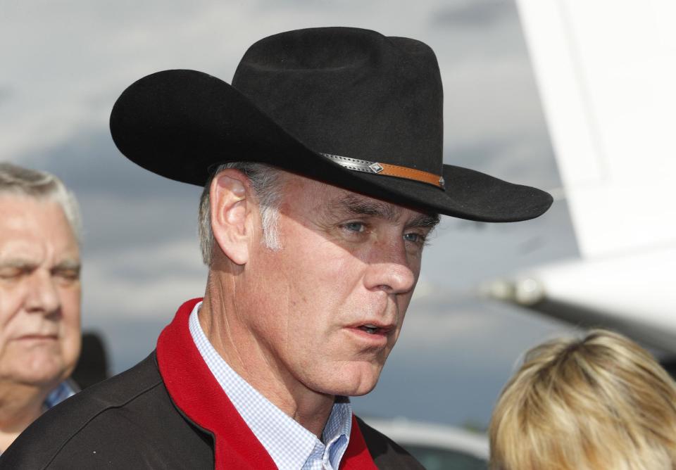 US Secretary of the Interior Ryan Zinke: Getty Images