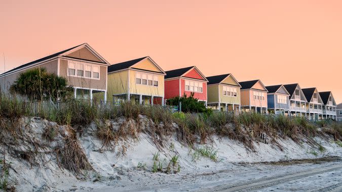 Myrtle Beach South Carolina beach homes