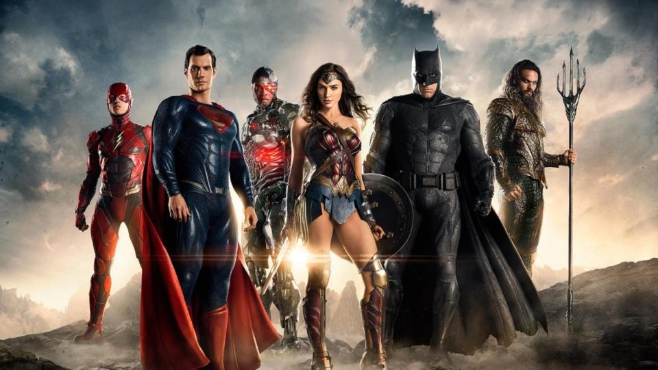 The live-action DCEU version of the Justice League from the 2017 film. 