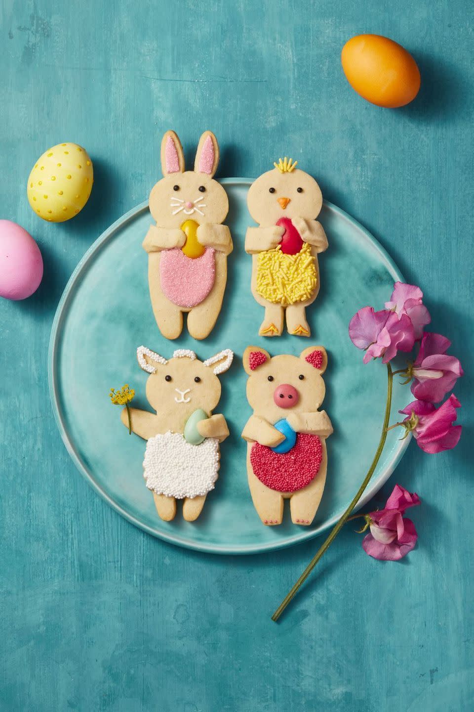 Easter Vanilla Sugar Cookies