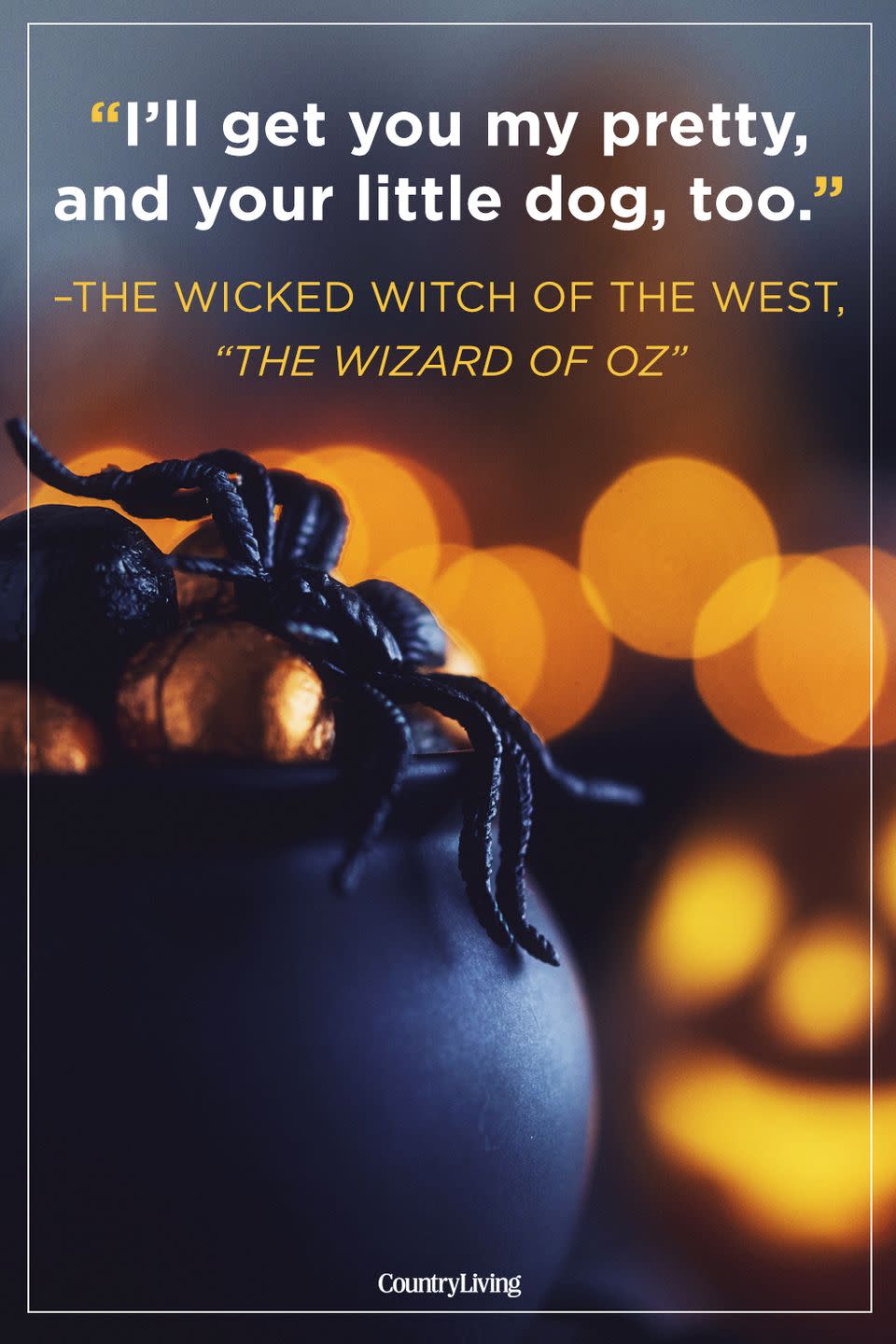 The Wicked Witch of the West, “The Wizard of Oz”