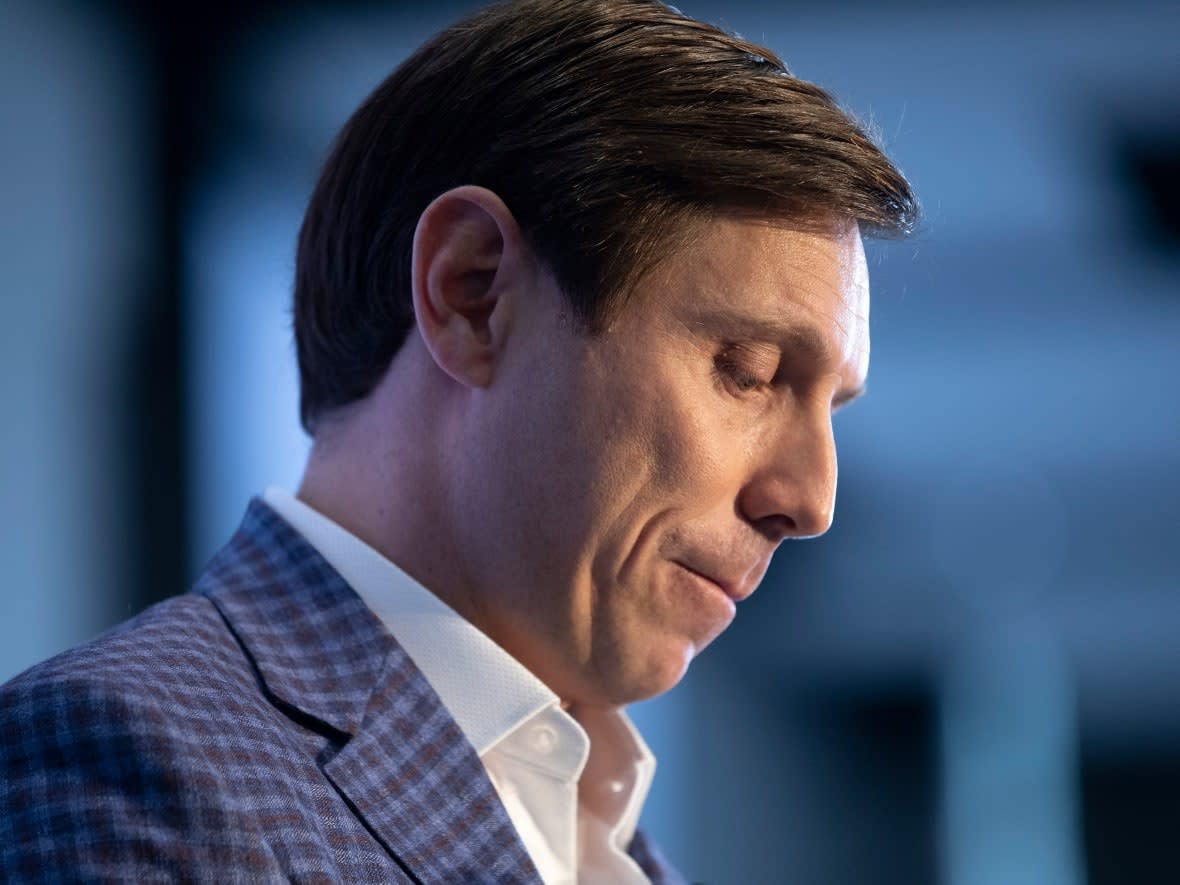 Patrick Brown was disqualified from the Conservative leadership race over claims he broke financing rules. (Chris Young/The Canadian Press - image credit)