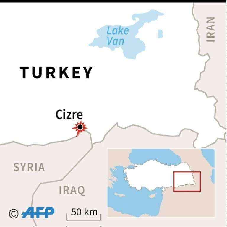 Eleven Turkish police officers were killed and more than 70 other people wounded in a bomb attack in Cizre