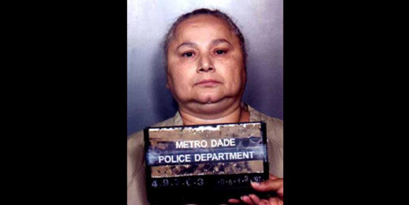 Griselda Blanco en 1994. (Crédito: Departamento de policía de Metro Dade)