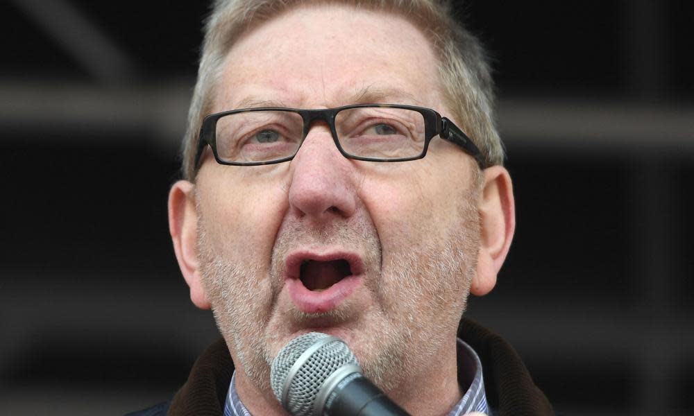 Len McCluskey, standing again for the post of Unite general secretary