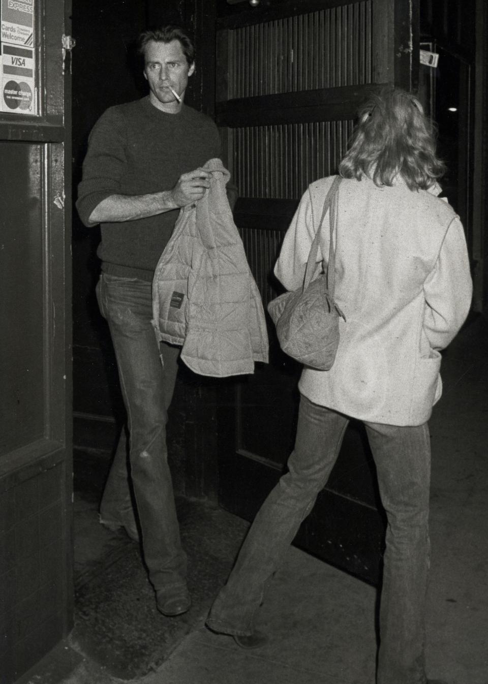 Jessica Lange and Sam Shepard in West Hollywood, California,1982