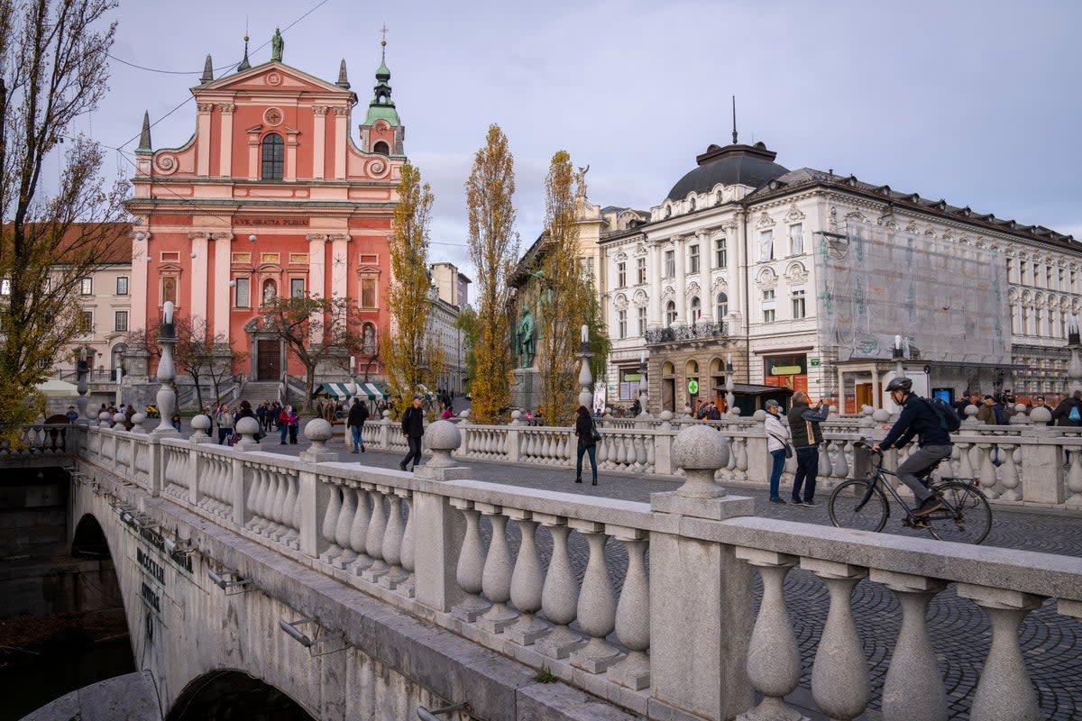 Slovenia’s capital is cute and compact (Copyright 2022 The Associated Press. All rights reserved)