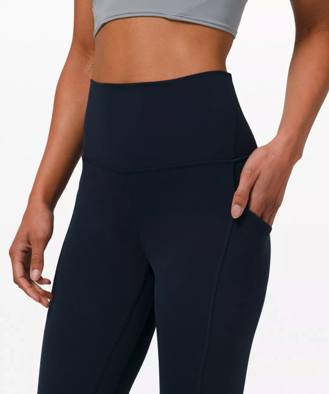 Three new Lululemon Align leggings now come with pockets. Image via Lululemon.