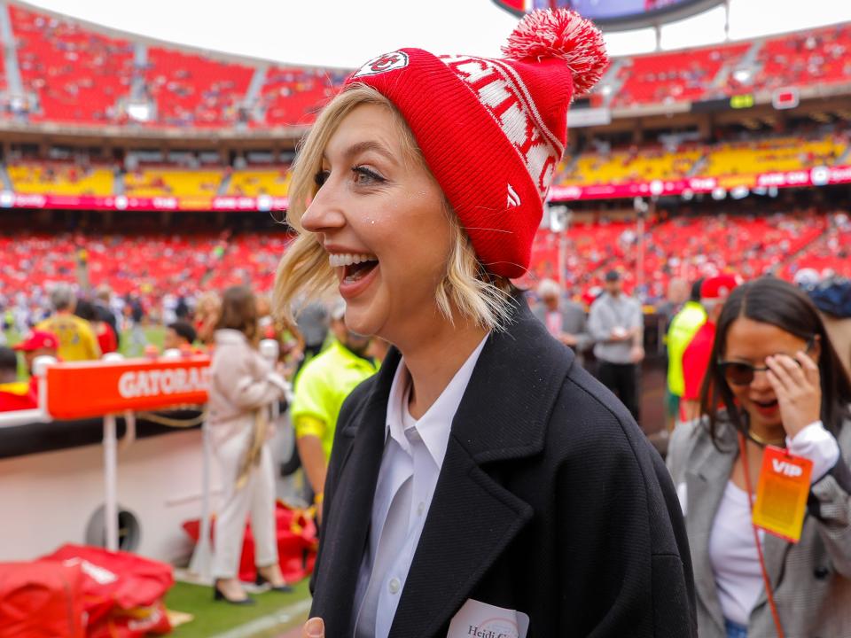 heidi gardner kc chiefs fan