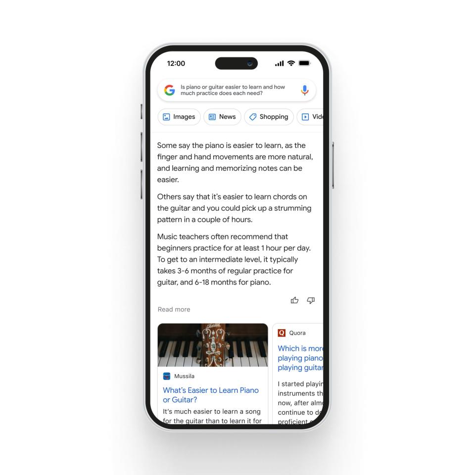 AI features in search, Google