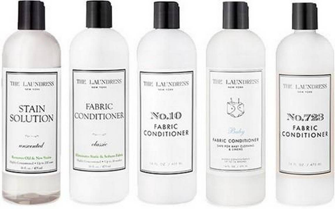 The Laundress stain solution and fabric conditioners