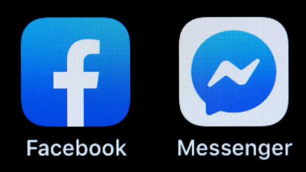 PHOTO: The Facebook and Facebook Messenger icons appear on a smartphone display.  (DPA/Picture Alliance via Getty Images)