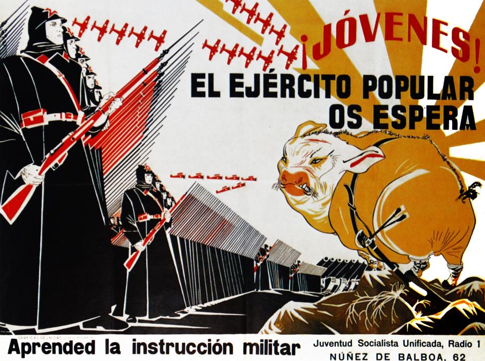 “El ejército popular os espera”