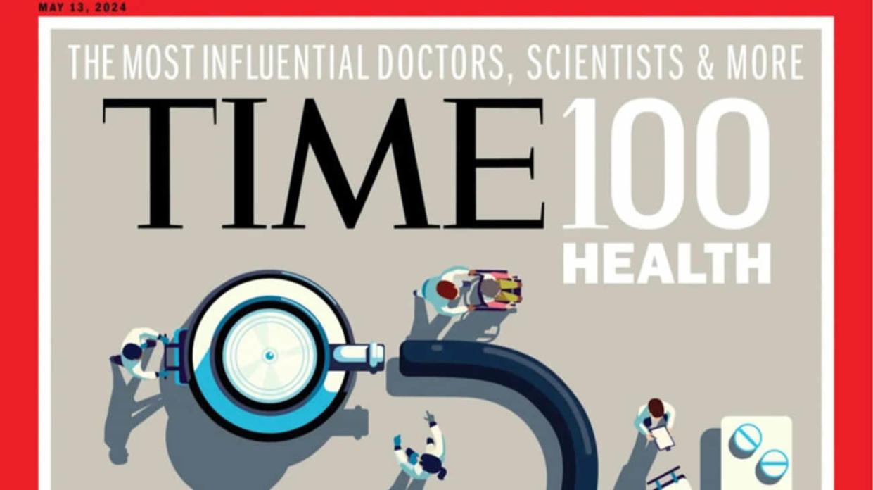 Ukrainian doctor and volunteer of Ukrainian origin entered the Time 100 Health rating. Photo: TIME
