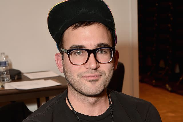 <p>Theo Wargo/Getty Images</p> Sufjan Stevens in New York City in March 2017