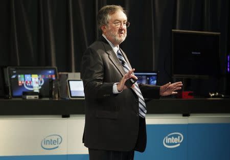 Intel chairman of the board Andy Bryant speaks during an investors conference in Santa Clara, California, November 20, 2014. REUTERS/Beck Diefenbach