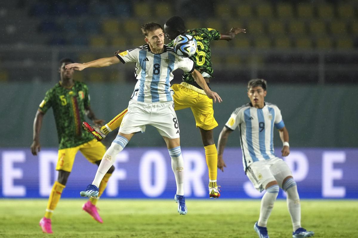 Este viernes, Argentina jugará ante Mali por el tercer puesto del Mundial  Sub-17