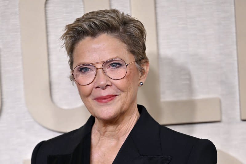Annette Bening stars in the Peacock adaptation of "Apples Never Fall." File Photo by Chris Chew/UPI