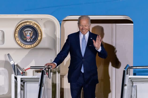 Joe Biden, en su llegada a la cumbre del G7 (Photo: picture alliance via Getty Images)