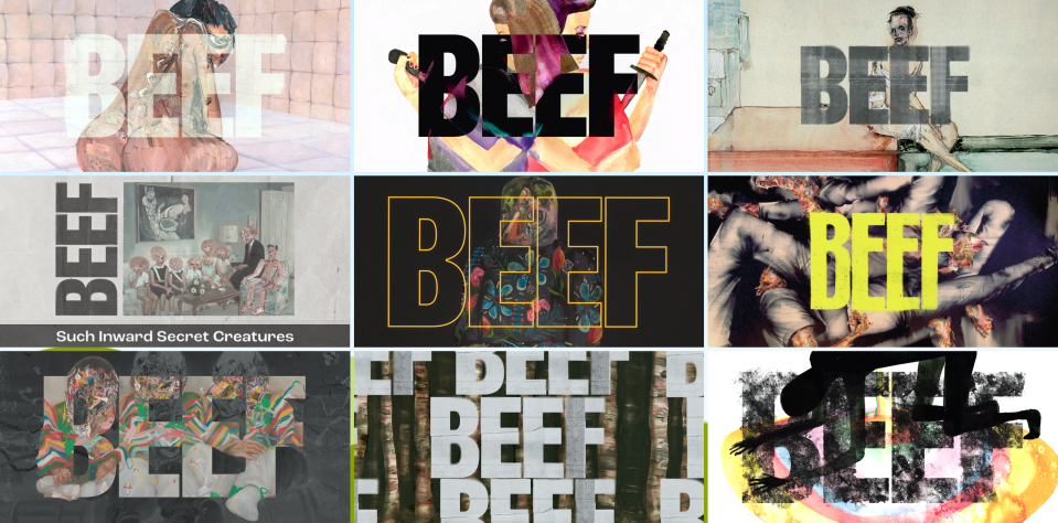 The title cards of “Beef” - Credit: Screenshot/Netflix