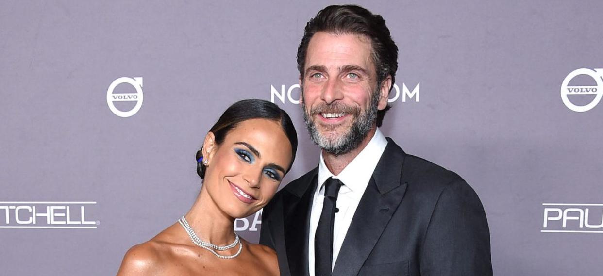 Jordana Brewster and Andrew Form at the 2019 Baby2Baby Gala Presented by Paul Mitchell