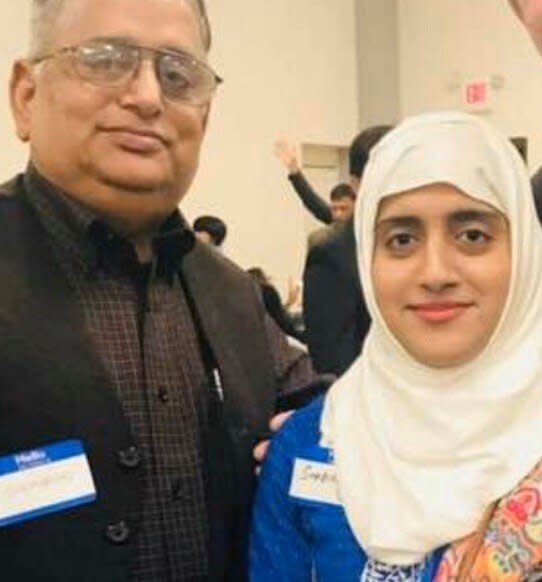 Shabina Shahnawaz and her father now reside in Virginia after fleeing wars and political instability in several countries.  (Photo: Photo provided by Shabina Shahnawaz.)