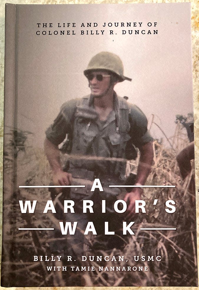 Bill Duncan's new book is titled “A Warrior’s Walk.”