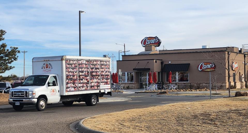 PETA's ‘Hell on Wheels’ traveled through Amarillo protesting chicken consumption Friday and Saturday as a part of its nationwide campaign urging people to go vegan.