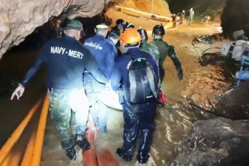 The watching world was captivated by the unfolding drama of the Thai boys' cave rescue