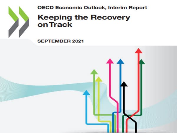 The OECD projects strong global growth of 5.7 pc this year and 4.5 pc in 2022