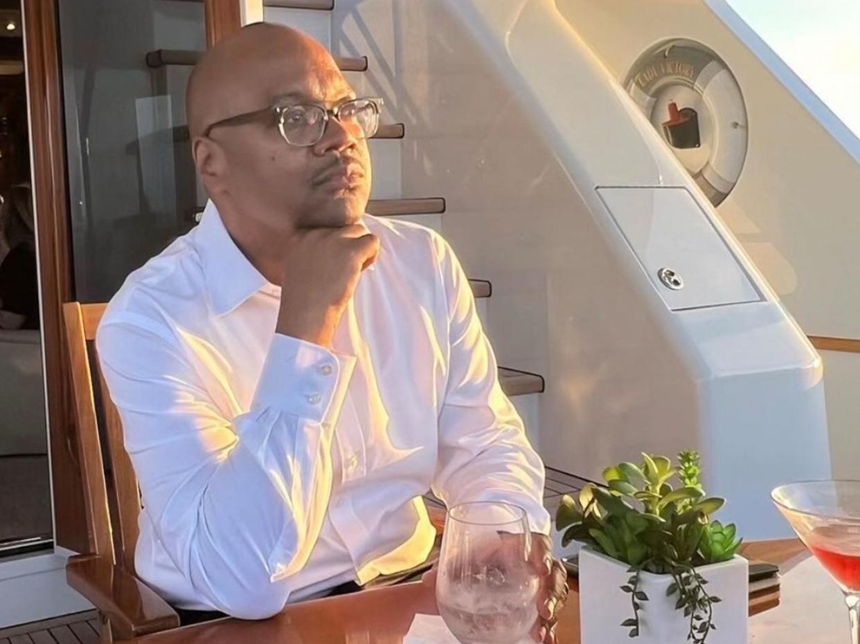 Social Services Commissioner Gary Jenkins is seen in photos enjoying time on a yacht a day after issuing an emergency declaration about overcrowding in the city’s homeless shelters.