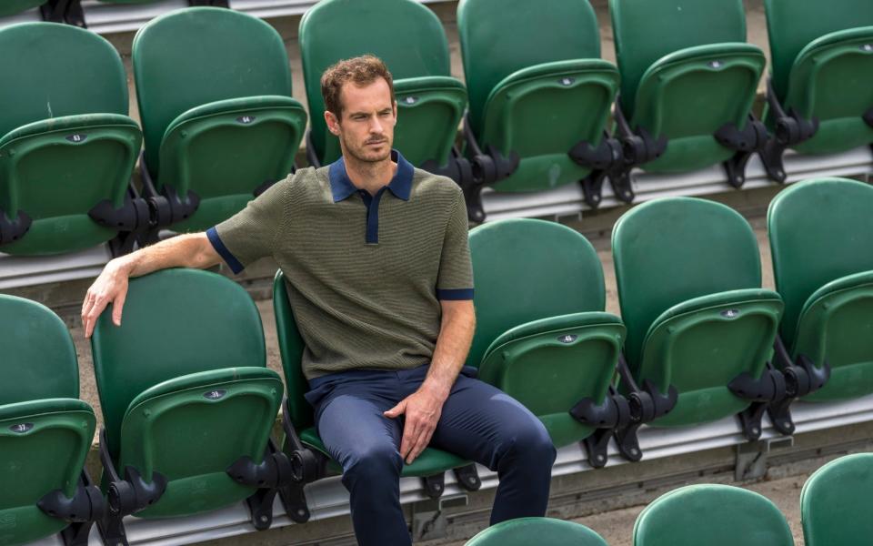 Andy Murray - Andrew Crowley for The Telegraph; styled by Sophie Tobin 