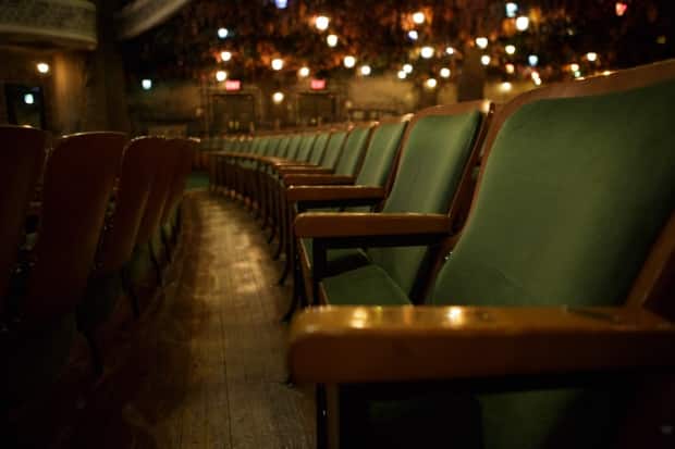 The historic Winter Garden theatre in Toronto is seen empty. Ontario's cultural heritage minister has announced a $25 million investment to bolster the arts sector amid the ongoing COVID-19 pandemic. (Katherine Holland/CBC - image credit)