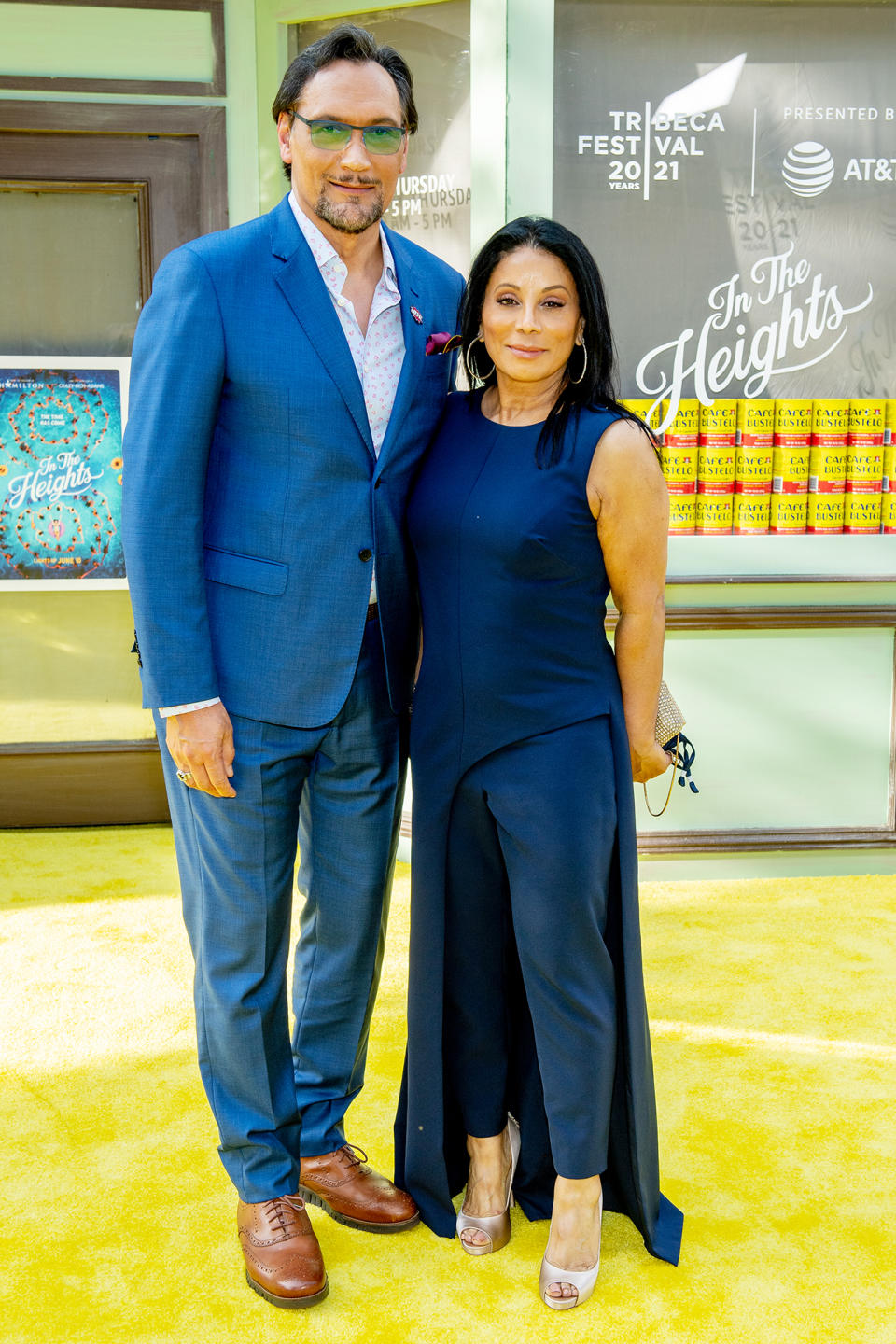 Star Jimmy Smits & Wife Wanda De Jesus