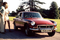 <p>It took tuner Ken Costello to demonstrate the feasibility, and appeal, of squeezing the Rover 3.5 V8 beneath the MGB’s bonnet, a conversion that sliced over 3sec of the standard car’s 12.1sec 0-60mph time and boosted its top speed to 130mph.</p>