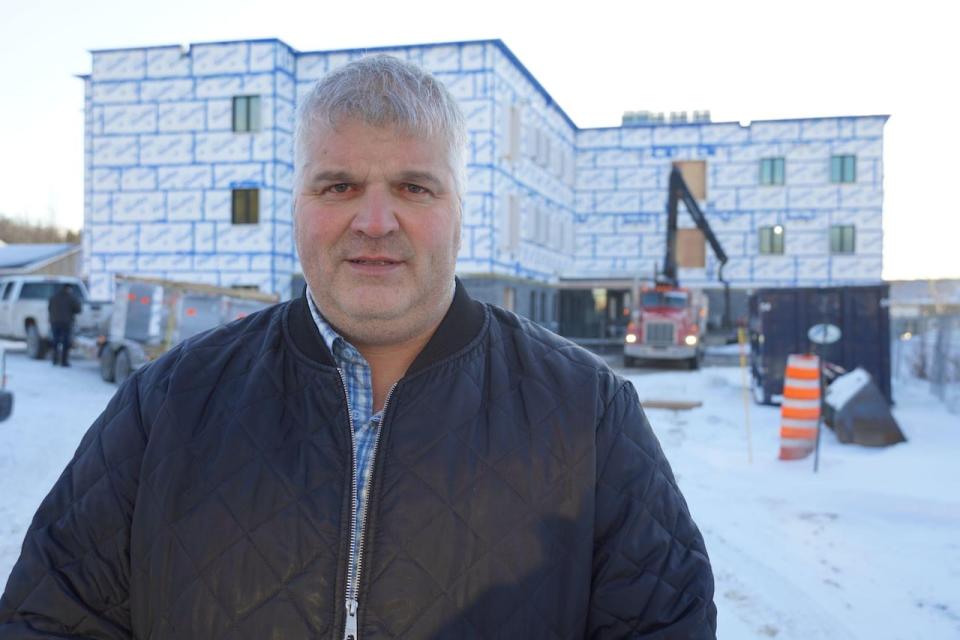 Bruno Bélanger lost his aunt in the blaze on Jan. 23, 2014. He's president of  Les Amis des Aînés de L'Isle-Verte who is working to rebuild the seniors' home.