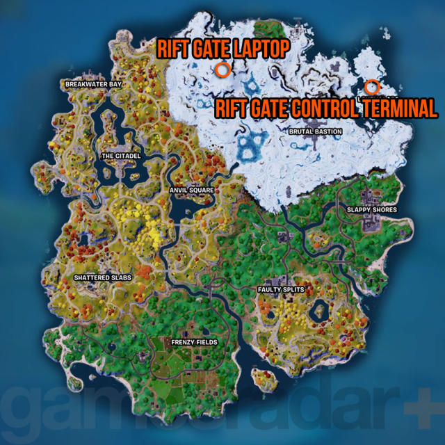 Fortnite Rift Gate Where is the Laptop and Control Terminal