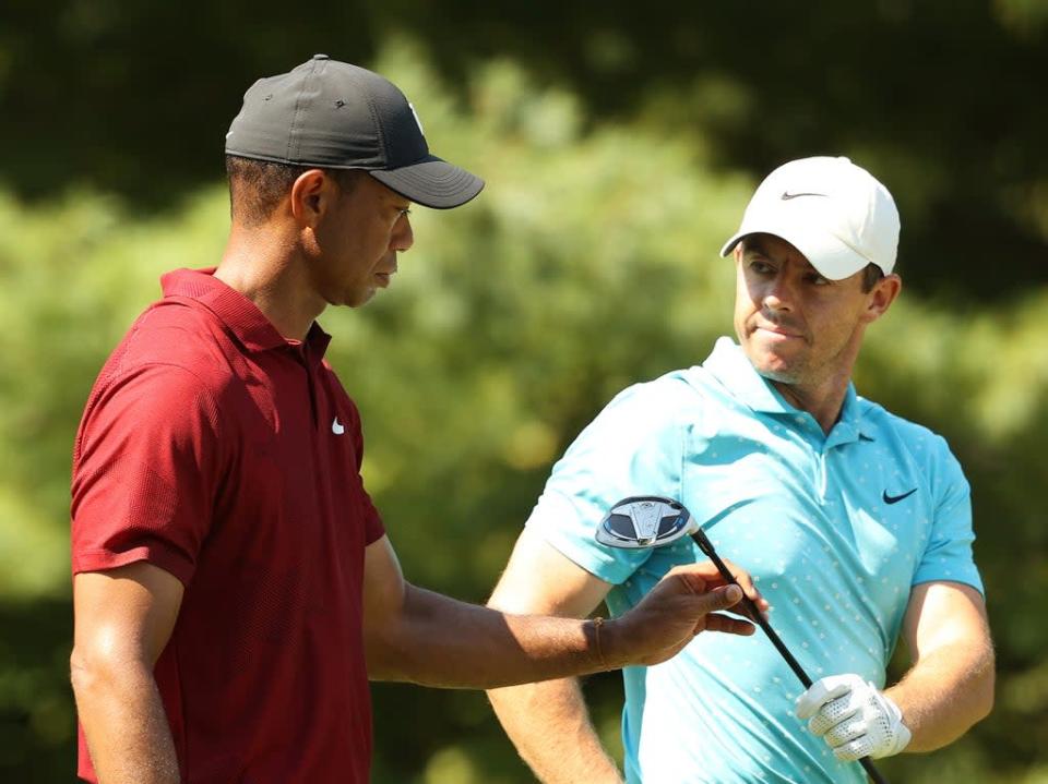 McIlroy is taking inspiration from Woods into 2022  (Getty Images)