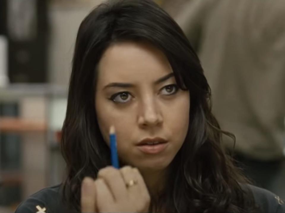Aubrey Plaza in "Playing It Cool"