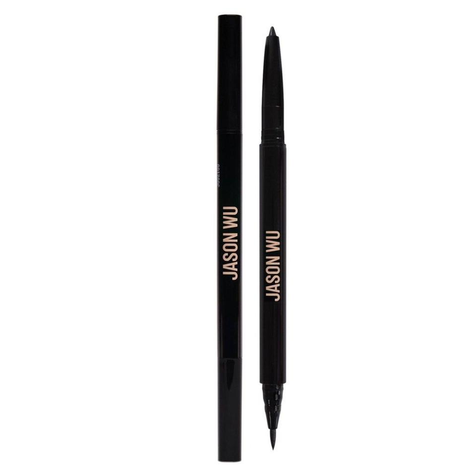 <p><a href="https://go.redirectingat.com?id=74968X1596630&url=https%3A%2F%2Fwww.target.com%2Fp%2Fjason-wu-beauty-the-kitty-dual-end-eyeliner-intense-black-0-64oz%2F-%2FA-83369552%26intsrc%3DCATF_1444&sref=https%3A%2F%2Fwww.elle.com%2Fbeauty%2Fmakeup-skin-care%2Fa43072538%2Fjason-wu-nyfw-beauty-look%2F" rel="nofollow noopener" target="_blank" data-ylk="slk:Shop Now;elm:context_link;itc:0;sec:content-canvas" class="link ">Shop Now</a></p><p>Jason Wu Beauty The Kitty Dual End Eyeliner - Intense Black - 0.64oz</p><p>$15.99</p><p>target.com</p>