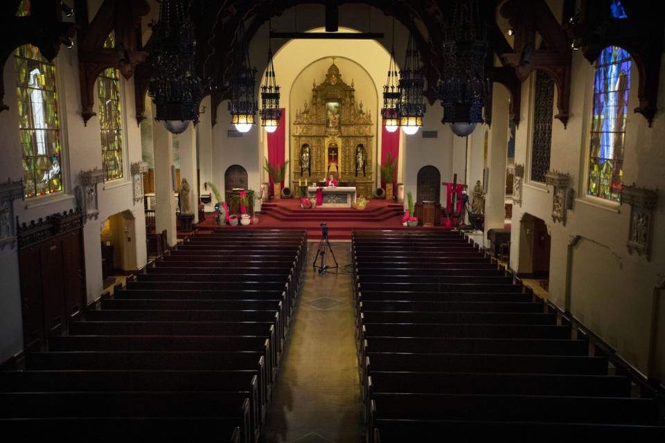 Holy Family Church in South Pasadena.