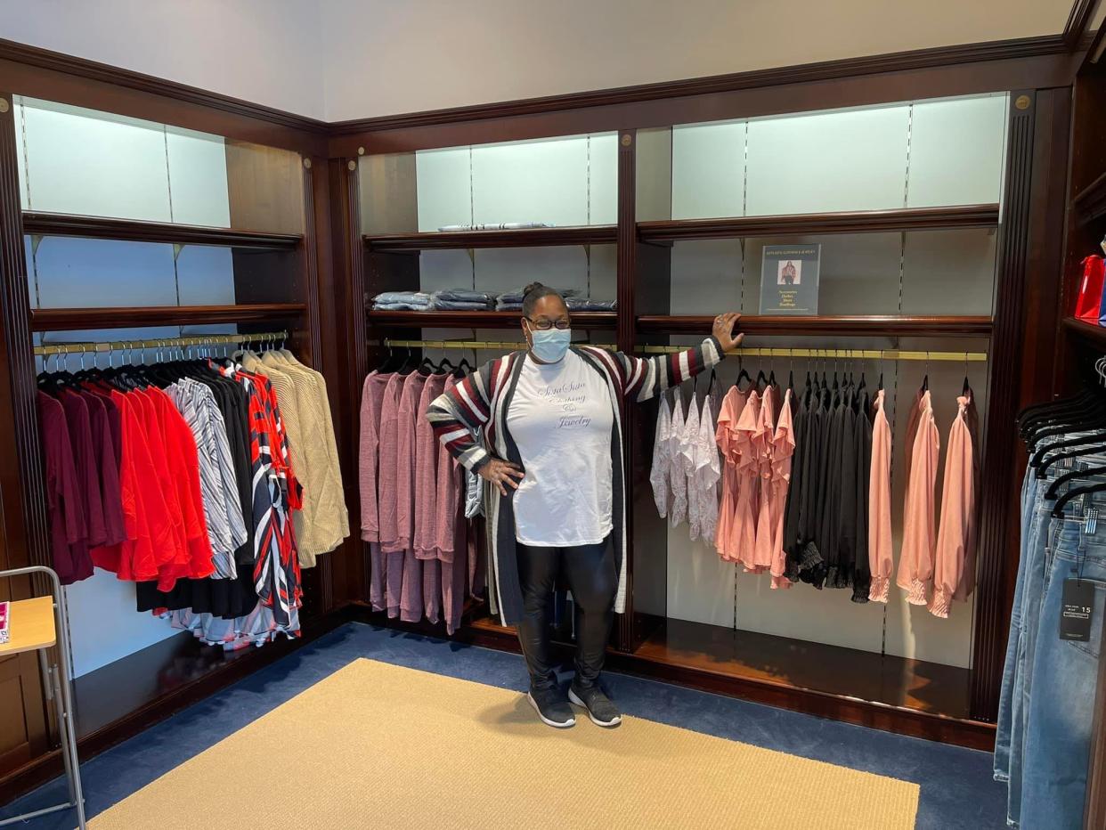 Andrea Skys opened a SistaSista Clothing and Jewelry location in The Collective Marketplace in Glendale in April 2022.