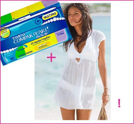 Tampax giveaway