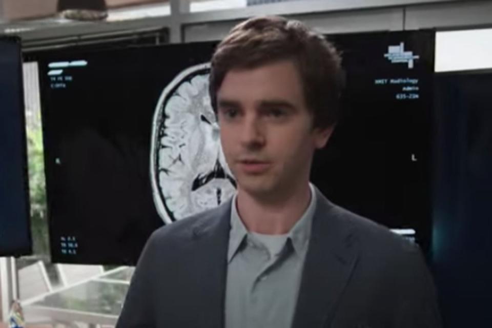 The Good Doctor – Freddie Highmore as Shaun Murphy (ABC / screengrab)