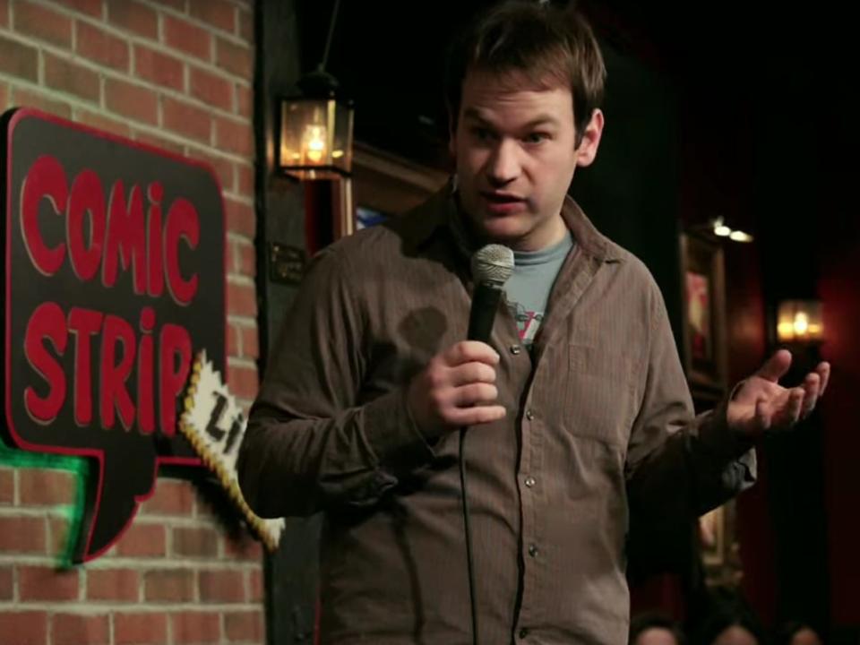 Mike Birbiglia in his film, 