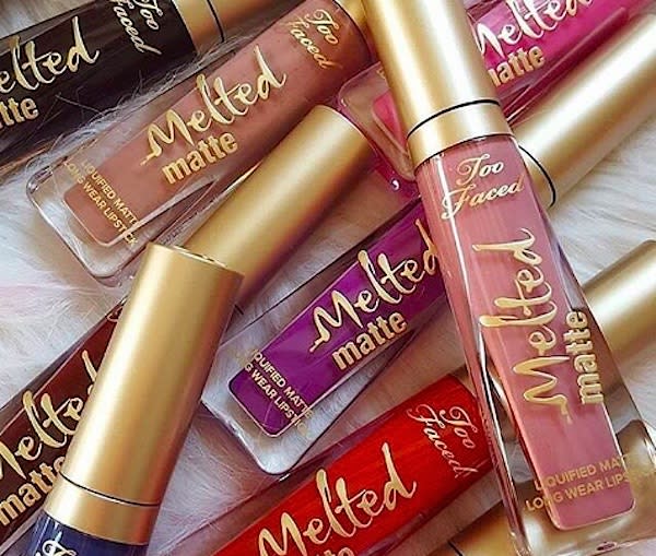 Too Faced just released this sneak peek of new Melted Matte Liquid Lipsticks and we’re screaming!