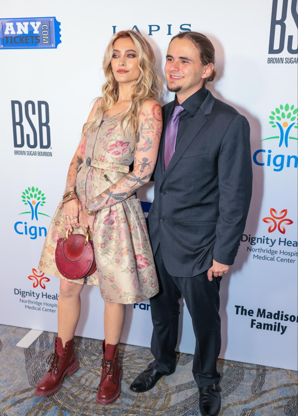 Paris Jackson und Prince Jackson  (Bild: Tiffany Rose/Getty Images for Harold & Carole Pump Foundation )